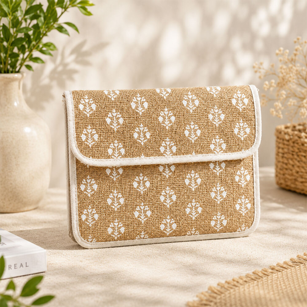 Jute Folder Bag