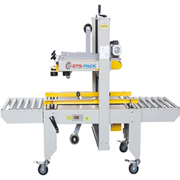 Semi Automatic Top & Bottom Drive Carton Taping Machine