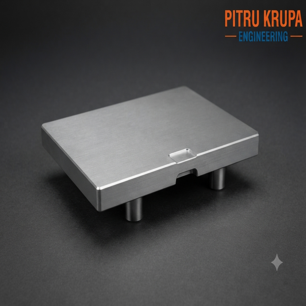 CNC Machined Aluminium Mounting Base Plate
