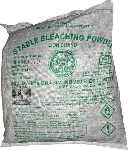 Bleaching Powder - Boiling Point: Not Applicable (Decomposes On Heating)