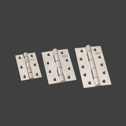 Ss Door Hinges - Color: Brushed Steel