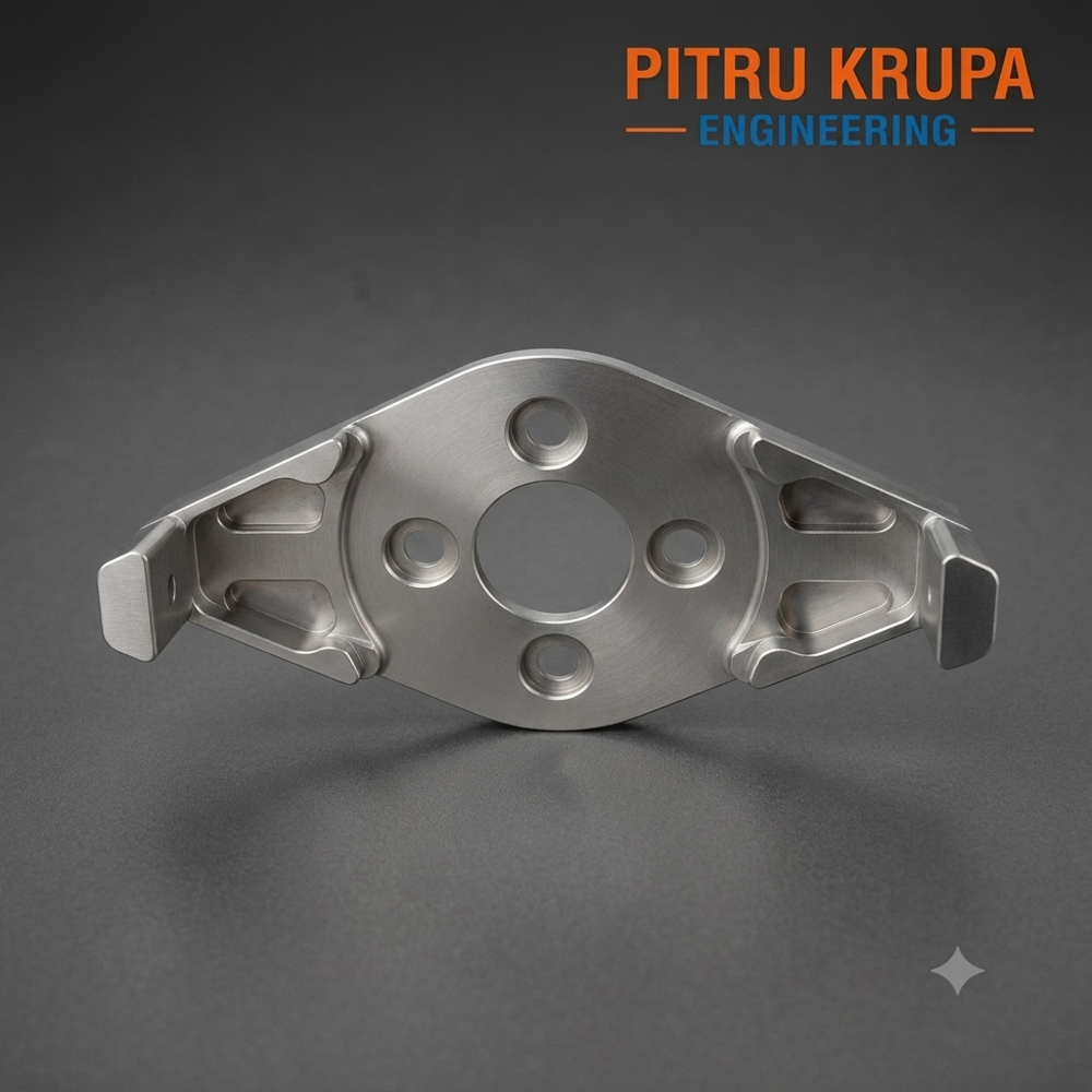 CNC Machined Aluminium Mounting Support Bracket