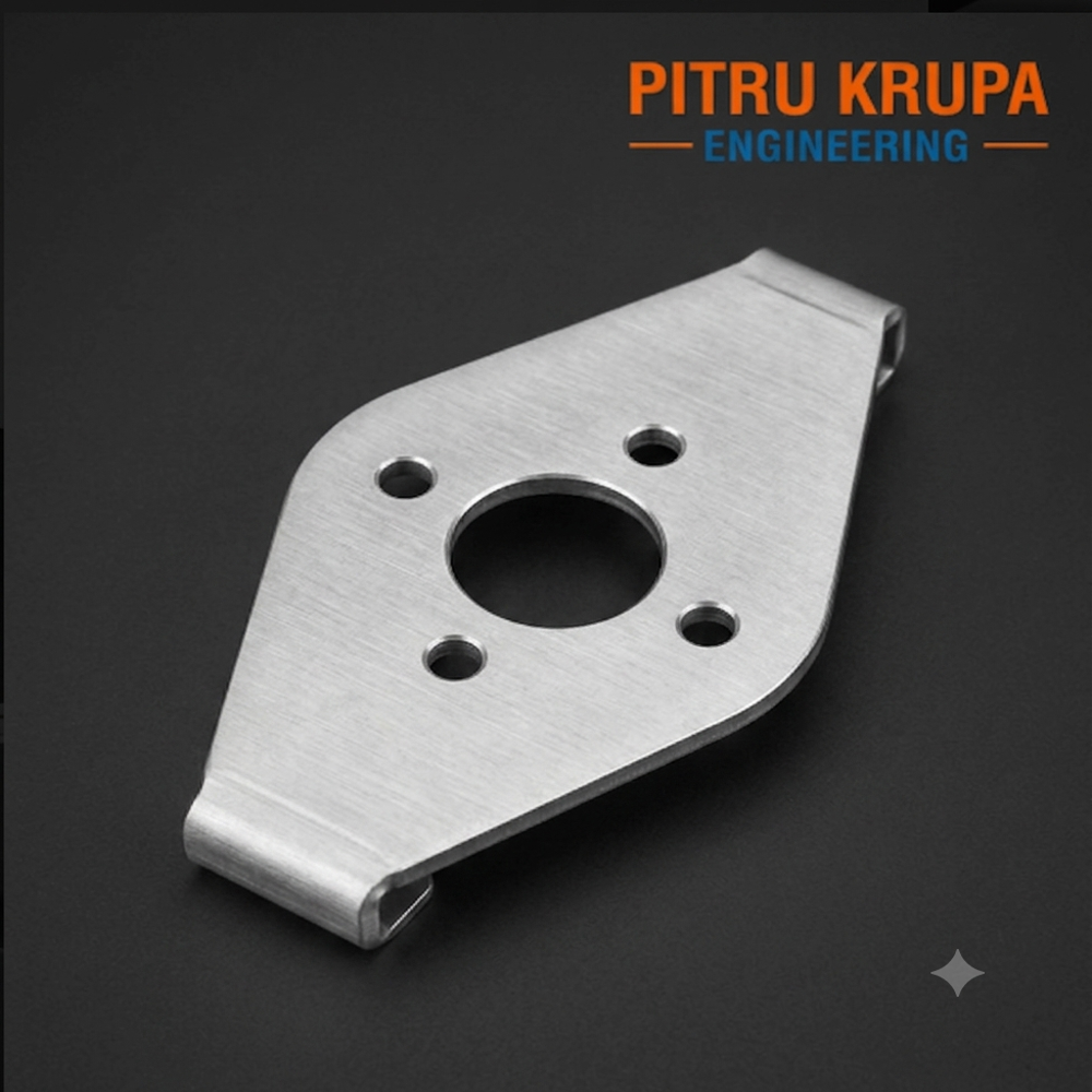 CNC Machined Aluminium Mounting Support Bracket