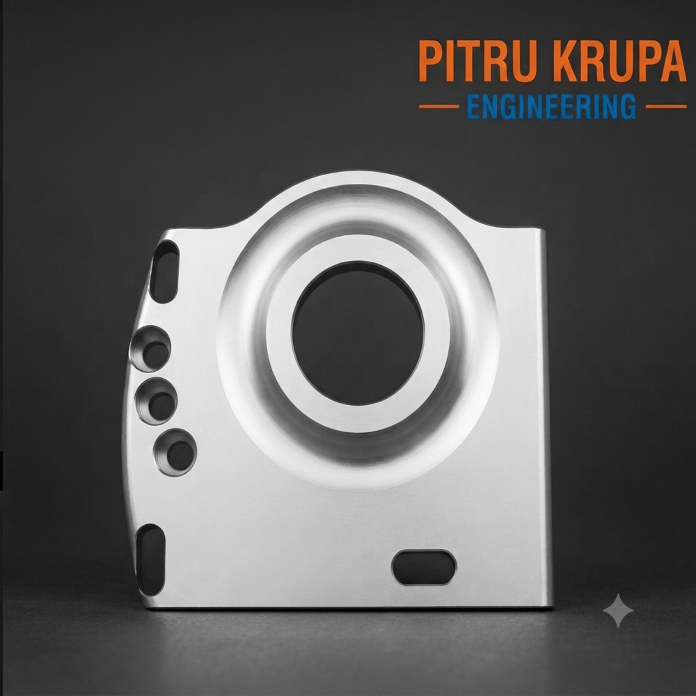 CNC Machined Aluminium Bearing Housing