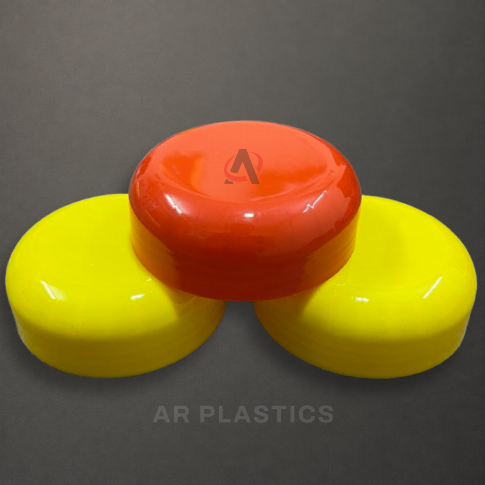 83 Mm Plastic Dome Cap - Plastic, 83 Millimeter Diameter, All Colors Available, Screw Cap Type, Customized For Jars | User-friendly, Lightweight, Warranty Included