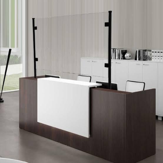 Wooden Reception Table