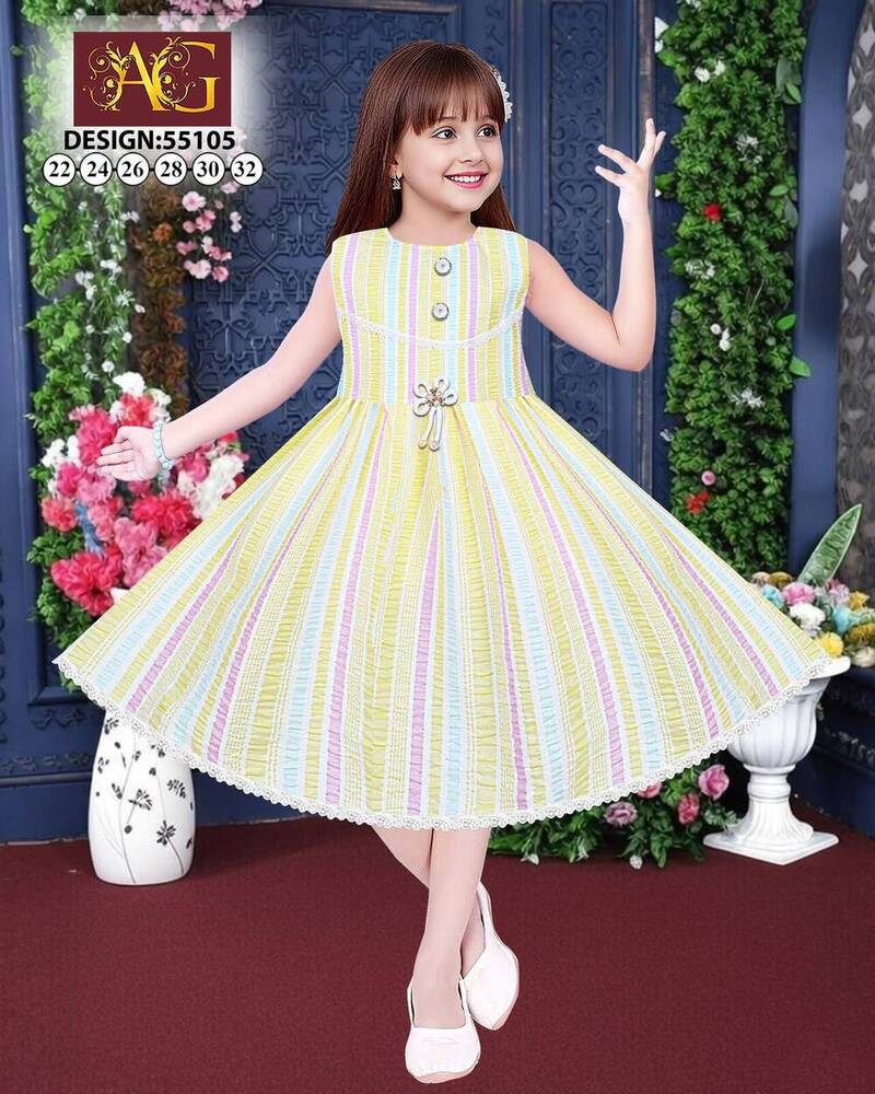 55105 Trendy Baby Frock