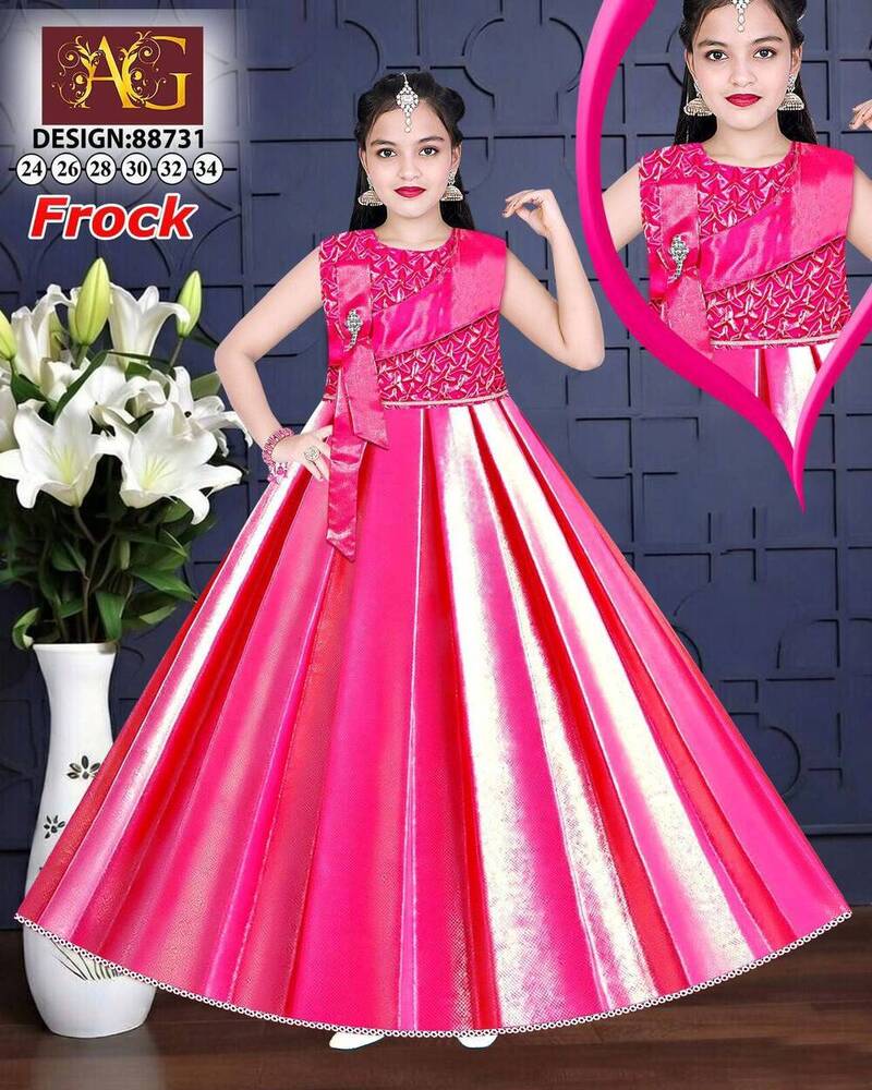 88731 Long Baby Frock