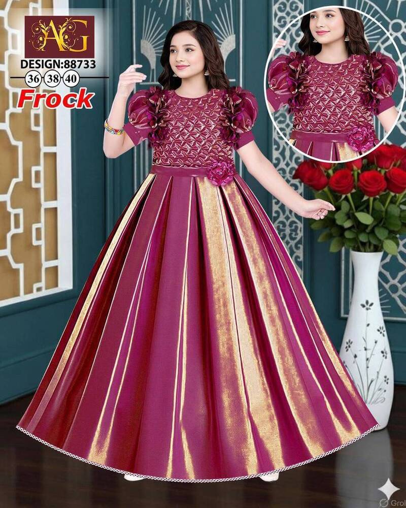 88733 Long Baby Frock