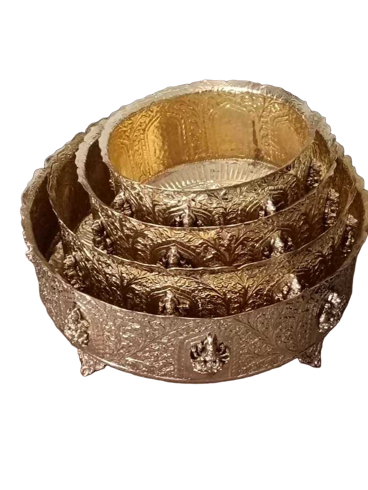 Round Bhavana Urli Set