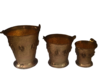 Brass Bucket Set