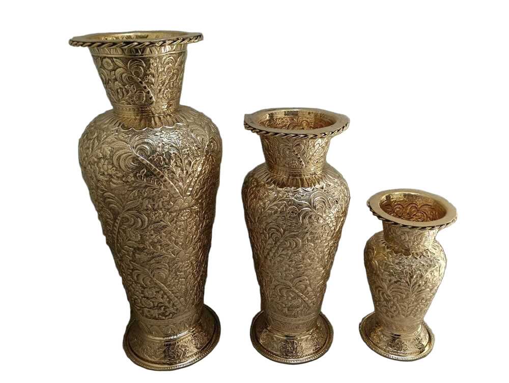 Embossed Flower Vase