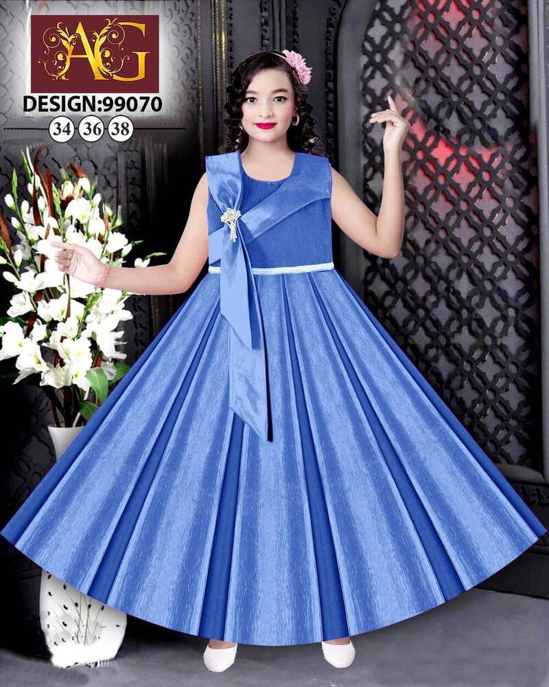99070 Knee Length Baby Frock