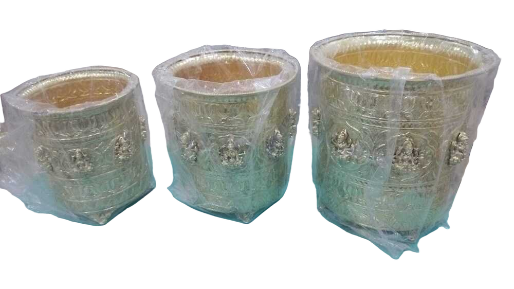 Round Bhavana Urli Set