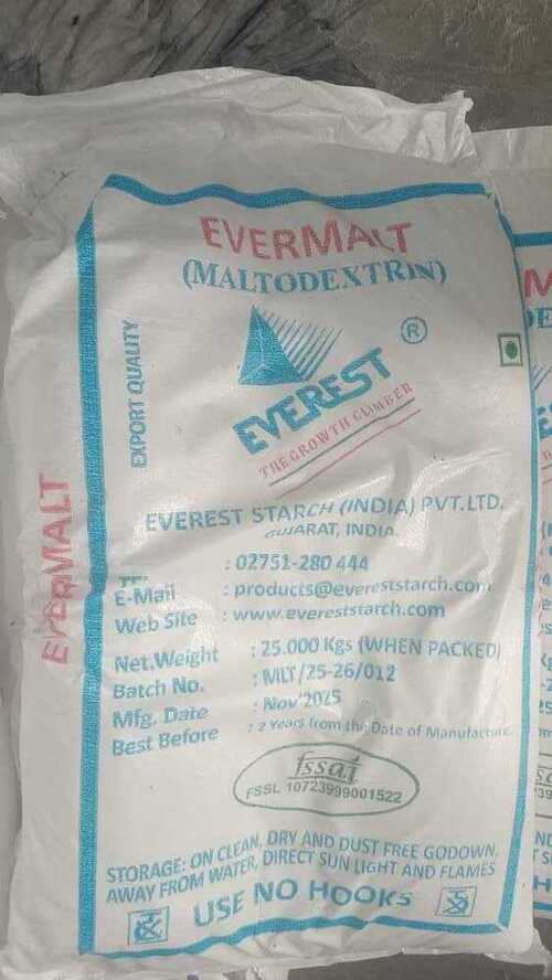 Evermalt Maltodextrin Powder - Cas No: 9050-36-6