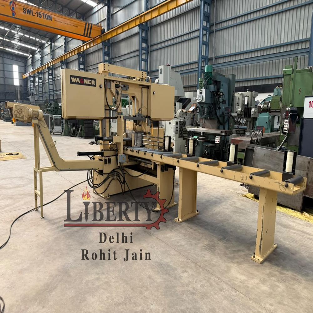 Wagner Germany WPB-420A Fully Automatic Double-Column Bandsaw Machine