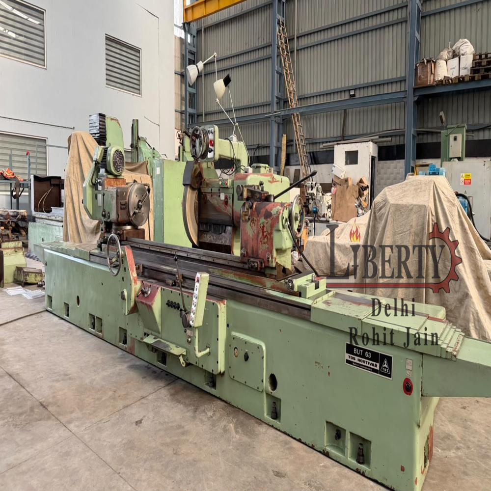 TOS Czech BUT-63 / 2000 Heavy-Duty Cylindrical Grinding Machine