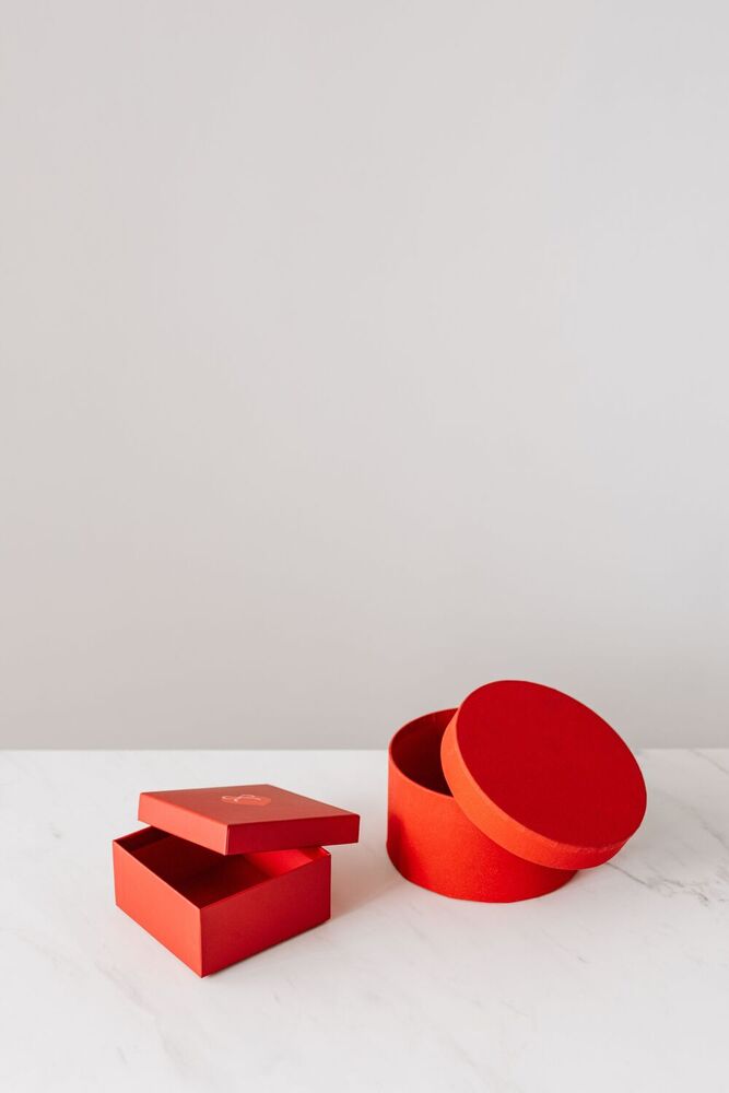 Cardboard Rigid Box - Color: Different Available