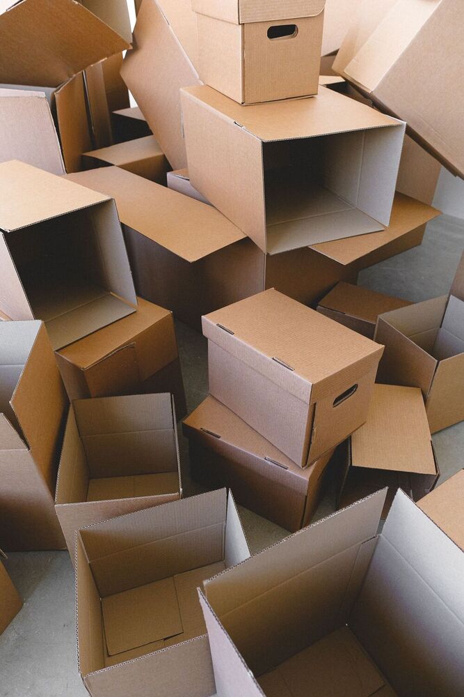 Brown Corrugated Packaging Box