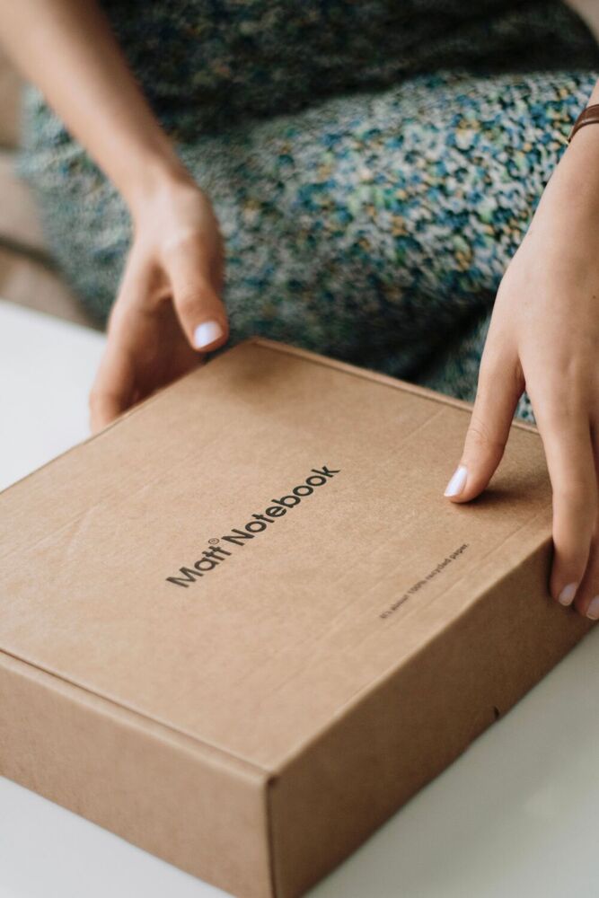 Brown Corrugated Packaging Box - Artwork: Plain