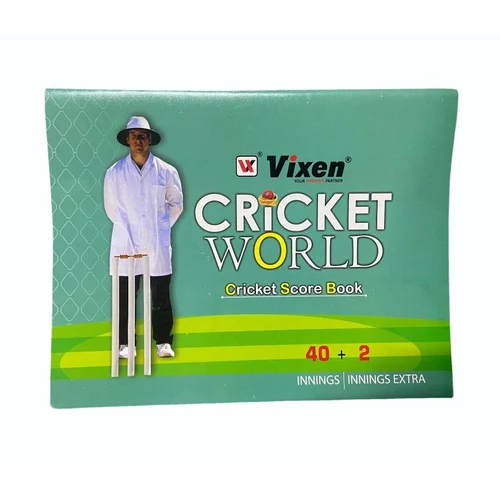 Manual Cricket Scorebook