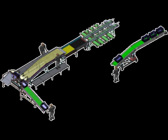Round Fruit Sorting And Grading Line