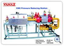CNG दबाव घटाने वाला स्टेशन