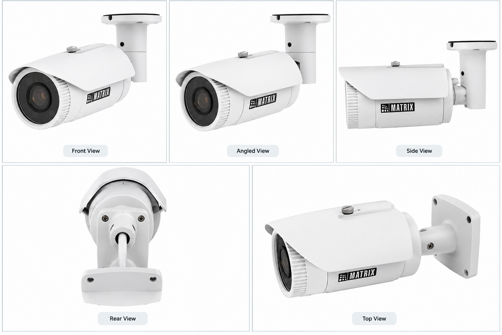Matrix Cibr50fl40cws Ip Camera - Camera Pixels: 5 Megapixel (Mp )