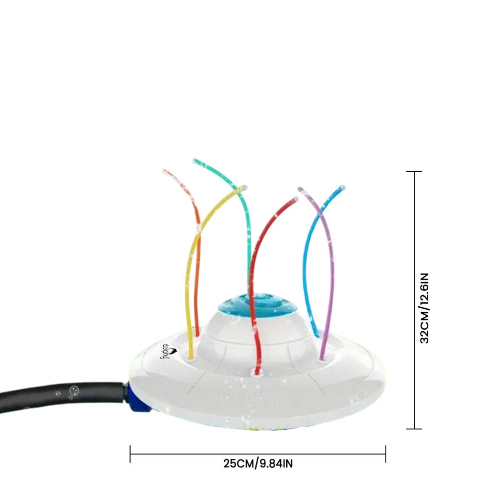 Rotating Spray Nozzles Connect To Hose For Kids