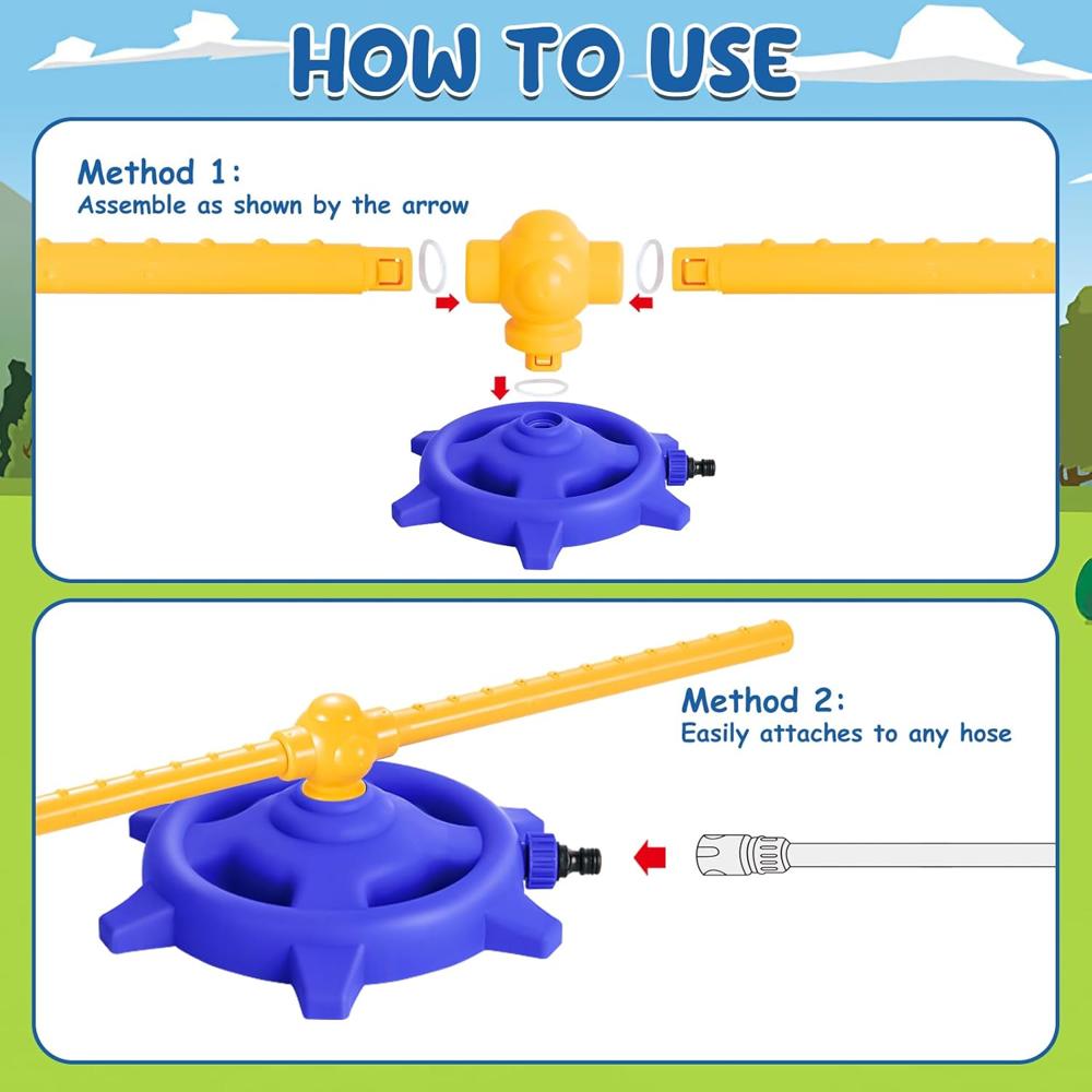 Water Sprinkler Outdoor Toys For Kids