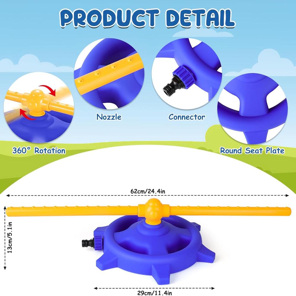 Water Sprinkler Outdoor Toys For Kids