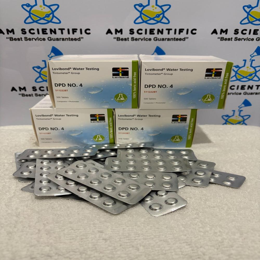 Lovibond Dpd Tablets No 4 For Water Testing
