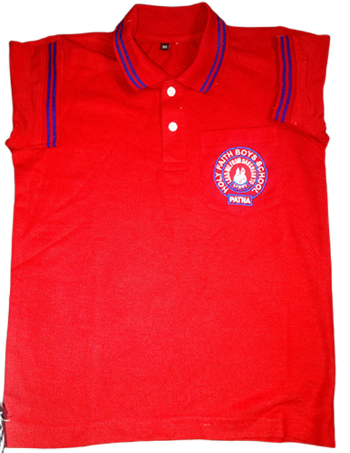 Cotton School Polo Red T-Shirts