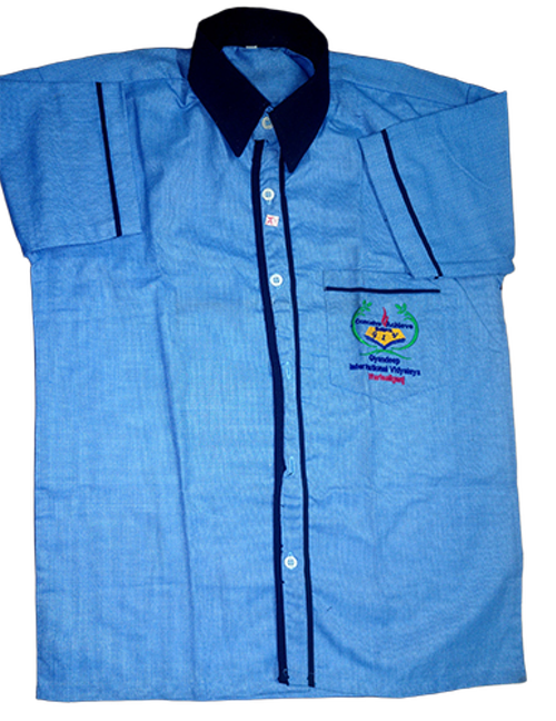 Sky Blue Boys School Uniform