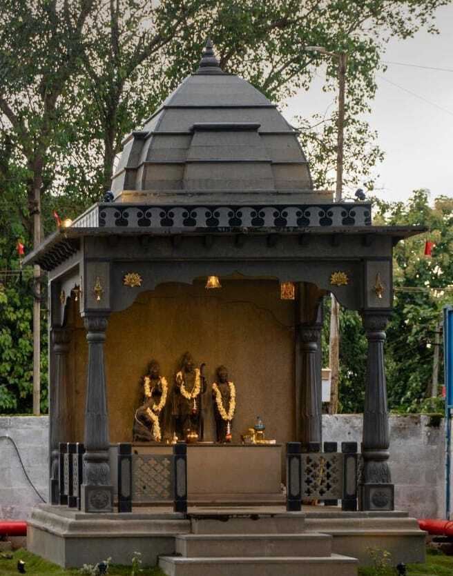 Black Basalt Stone Temple Contractor