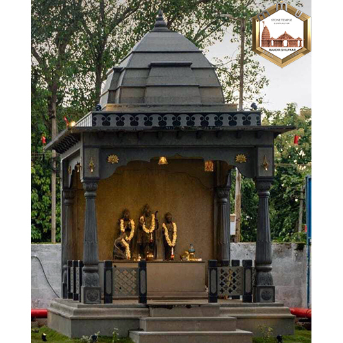 Black Basalt Stone Temple Contractor