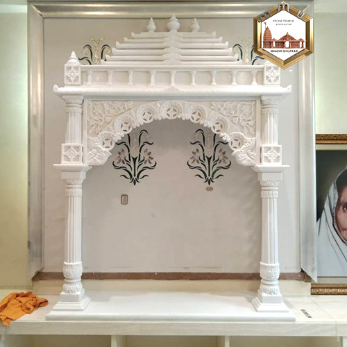 Indoor Marble Temple - Color: Pure White
