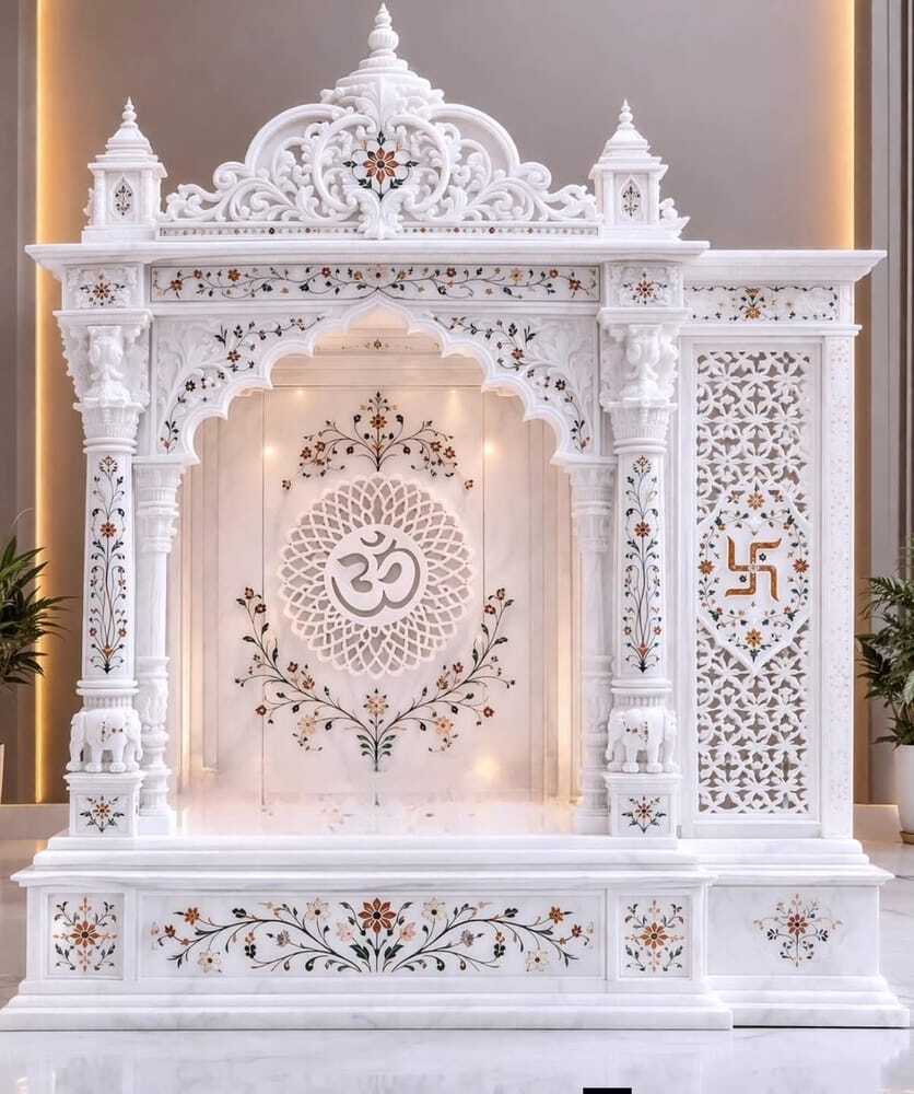 Intricate Carvings Design Mandir
