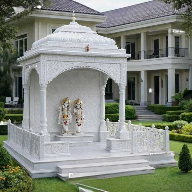 Outdoor Marble Temple