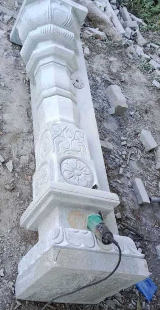 Stone Temple Pillar