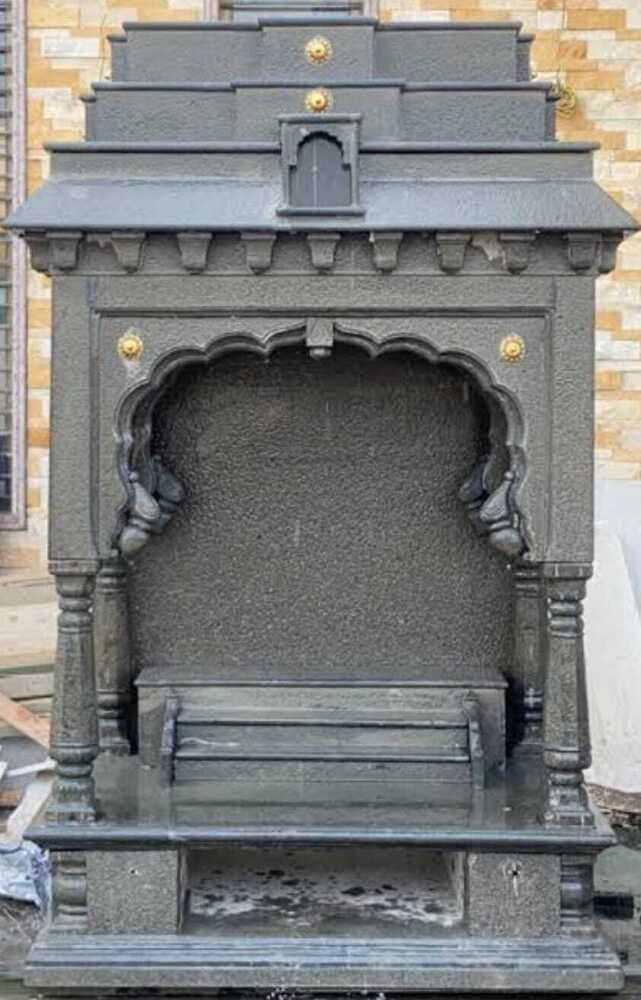 Indoor Black Stone Temple