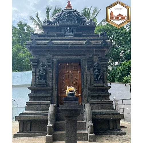 Kala Pashan Stone Temple - Color: Black/Grey