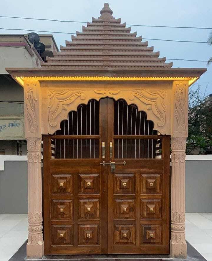 Outdoor Stone Temple