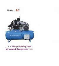 AC Reciprocating Type Air Cooled Compressor