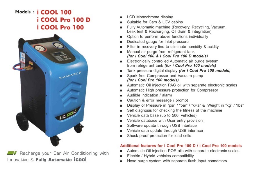 Car Air Conditioning Service Station