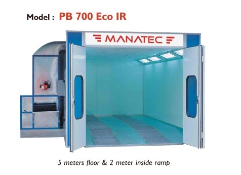 Model PB 700 Eco IR Paint Booth