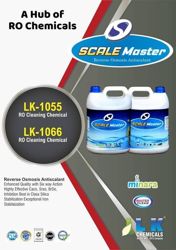 SCALE MASTER 1055,1066 MEMBRANE CLEANERS