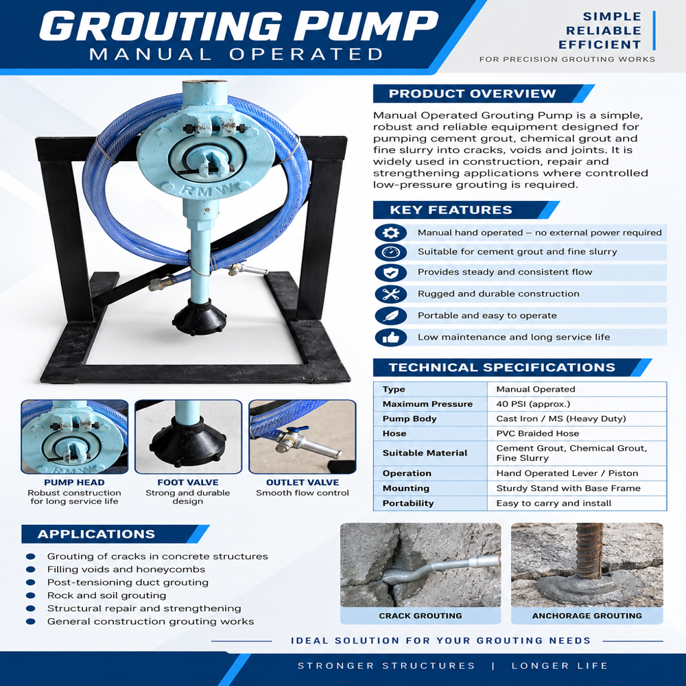 Cement Grouting Pump