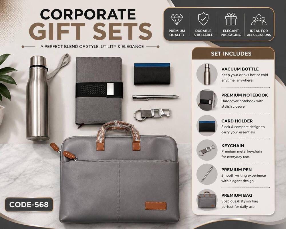 Laptop Bag Corporate Gift Set
