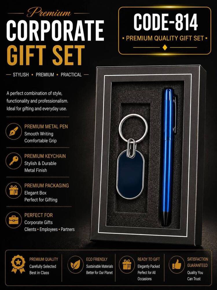 Pen Keychain Corporate Gift Set